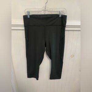 lululemon athletica Dark Green Leggings